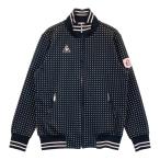 LE COQ GOLF Le Coq Golf Zip жакет общий рисунок оттенок черного L Golf одежда женский 