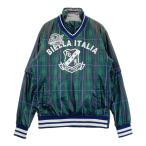 FILA GOLF filler Golf 4WAY тянуть over проверка оттенок зеленого M Golf одежда мужской 