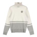 23 район GOLFnijuu thank Golf длинный рукав ta-toru шея вязаный свитер оттенок белого 1 Golf одежда женский 