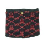 MARK&amp;LONA Mark and rona с изнанки флис защита горла "neck warmer" Skull рисунок оттенок черного FREE Golf одежда 