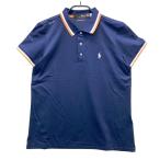 【新品】RLX ラルフローレン  半袖ポロシャツ  ネイビー系 M ゴルフウェア レディース