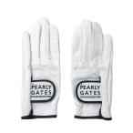 PEARLY GATES Pearly Gates обе рука перчатка Logo общий рисунок оттенок белого SS Golf одежда 