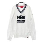 [ новый товар ]NEW BALANCE GOLF New balance 012-8170501 вязаный свитер оттенок белого 1 Golf одежда женский 