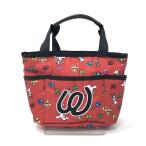 M.U SPORTS M You спорт Cart сумка общий рисунок оттенок красного Golf одежда 