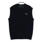 TITLEIST Titleist с вышитым логотипом вязаный лучший оттенок черного S Golf одежда женский 