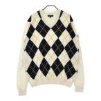 CALLAWAY Callaway вязаный свитер a-ga il рисунок оттенок белого L Golf одежда мужской 