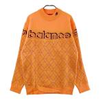 NEW BALANCE GOLF New balance 2023 год модели длинный рукав вязаный свитер общий рисунок orange серия 4 Golf одежда мужской 