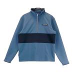 UNDER ARMOUR Under Armor 2023 год модели половина Zip тренировочный футболка обратная сторона ворсистый темно-синий серия M Golf одежда мужской 