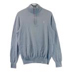 POLOGOLF Ralph Lauren Polo Golf половина Zip длинный рукав вязаный свитер серый серия M Golf одежда мужской 