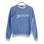 SRIXON Srixon by DESCENTE длинный рукав вязаный свитер темно-синий серия M Golf одежда мужской 