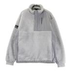 ROSASENrosa-sen флис боа половина Zip жакет серый серия M Golf одежда мужской 