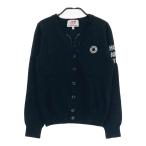 MASTER BUNNY EDITION тормозные колодки ba колено выпуск шерсть V шея вязаный кардиган оттенок черного 1 Golf одежда женский 