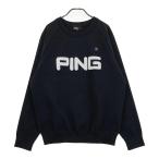 PING булавка 2023 год модели вязаный свитер Logo оттенок черного LL Golf одежда мужской 