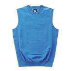 FOOT JOY フットジョイ  ニットベスト  ブルー系 M ゴルフウェア メンズ