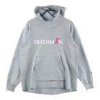 IRISHMAN Irish man Logo вязаный Parker серый серия M Golf одежда мужской 