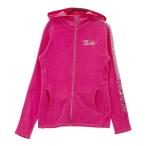 DANCE WITH DRAGON Dance With Dragon обратная сторона ворсистый вязаный Zip Parker розовый серия 2 Golf одежда женский 