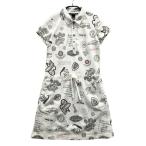ZOYzo-i короткий рукав One-piece общий рисунок оттенок белого 36 Golf одежда женский 