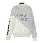 PEARLY GATES Pearly Gates 2024 год модели с высоким воротником длинный рукав вязаный свитер оттенок белого 0 Golf одежда женский 