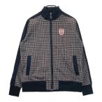 FILA GOLF filler Golf обратная сторона ворсистый Zip жакет в клетку оттенок коричневого M Golf одежда мужской 