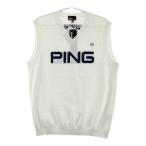PING булавка вязаный лучший оттенок белого LL Golf одежда мужской 