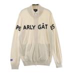 PEARLY GATES パーリーゲイツ  カシミヤ ニット ジップジャケット  ベージュ系 1 ゴルフウェア レディース
