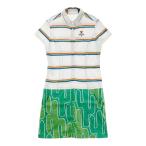 CALLAWAY Callaway короткий рукав One-piece общий рисунок оттенок белого L Golf одежда женский 
