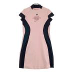 LE COQ GOLF Le Coq Golf короткий рукав One-piece сетка переключатель розовый серия S Golf одежда женский 