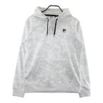 FILA GOLF filler Golf обратная сторона ворсистый тренировочный Parker камуфляж рисунок оттенок белого M Golf одежда мужской 