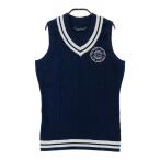 ADIDAS GOLF Adidas Golf ADICROSS DW7708 V шея вязаный лучший темно-синий серия M Golf одежда женский 