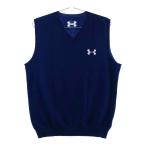 UNDER ARMOUR Under Armor кашемир вязаный лучший темно-синий серия Golf одежда мужской 