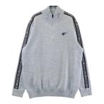 BEAMS GOLF Beams Golf 2023 год модели шерсть . половина Zip вязаный свитер серый серия L Golf одежда мужской 