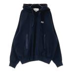 PGG PEARLY GATES Pearly Gates длинный рукав вязаный Parker темно-синий серия M Golf одежда мужской 