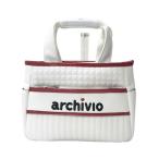 ARCHIVIOaruchibio2023 год модели с вышитым логотипом Cart сумка оттенок белого Golf одежда 