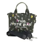 ショッピングJACOBS MARC JACOBS マークジェイコブス H030M06FA21 2WAY トートバッグ スヌーピー グリーン系
