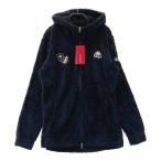 ショッピングkappa 【新品】KAPPA GOLF カッパゴルフ  ファー 長袖ジップジャケット  ネイビー系 L ゴルフウェア レディース