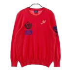 PEARLY GATES Pearly Gates вязаный свитер кашемир оттенок красного 4 Golf одежда мужской 