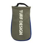 TURF DESIGN брезент дизайн сумка для обуви серый серия Golf одежда 