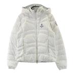 CALLAWAY キャロウェイ  4WAY ダウン ジップジャケット 総柄 ホワイト系 M ゴルフウェア レディース