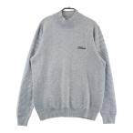 TITLEIST Titleist с высоким воротником вязаный свитер шерсть . серый серия M Golf одежда мужской 
