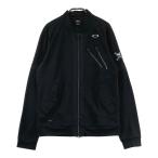 OAKLEY Oacley длинный рукав Zip жакет оттенок черного JPN M Golf одежда мужской 