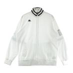 ショッピングkappa 【美品】KAPPA GOLF カッパゴルフ  2way ジップジャケット  ホワイト系 LL ゴルフウェア メンズ