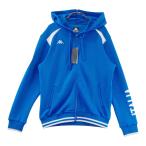 ショッピングkappa 【新品】KAPPA GOLF カッパゴルフ  ダンボールニット ジップパーカー  ブルー系 M ゴルフウェア メンズ