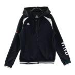 [ прекрасный товар ]KAPPA GOLF Kappa Golf картон вязаный Zip Parker оттенок черного M Golf одежда мужской 