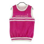 MUNSING WEAR Munsingwear одежда MGWPJL80 двусторонний вязаный нейлон лучший розовый серия L Golf одежда женский 