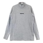 BRIEFING GOLF ブリーフィング  裏起毛 ハイネック長袖Tシャツ  グレー系 M ゴルフウェア レディース