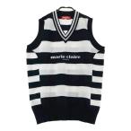 marie claire sport Marie Claire sport вязаный лучший окантовка рисунок оттенок черного LL Golf одежда женский 