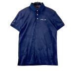 RLX ラルフローレン  半袖ポロシャツ カモフラ柄 ネイビー系 SP ゴルフウェア メンズ