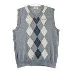 CUTTER&amp;BUCK резчик and задний вязаный лучший серый серия L Golf одежда мужской 