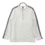 ADIDAS GOLF Adidas Golf GD0825 половина Zip тренировочный футболка оттенок белого L Golf одежда мужской 