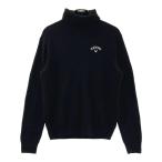 CALLAWAY Callaway ta-toru шея вязаный свитер оттенок черного L Golf одежда мужской 